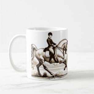 Dressage équitation cavalier Cheval Mug