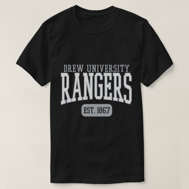 Drew University Rangers Est. Date T-shirt (Design devant)