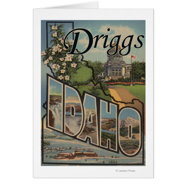 Driggs, IdahoGrandes lettres ScènesDriggs, ID (Devant)
