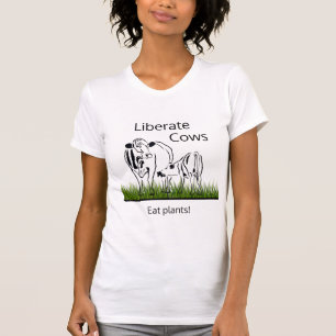 Droits des animaux (pour les vaches) T-shirt fémin