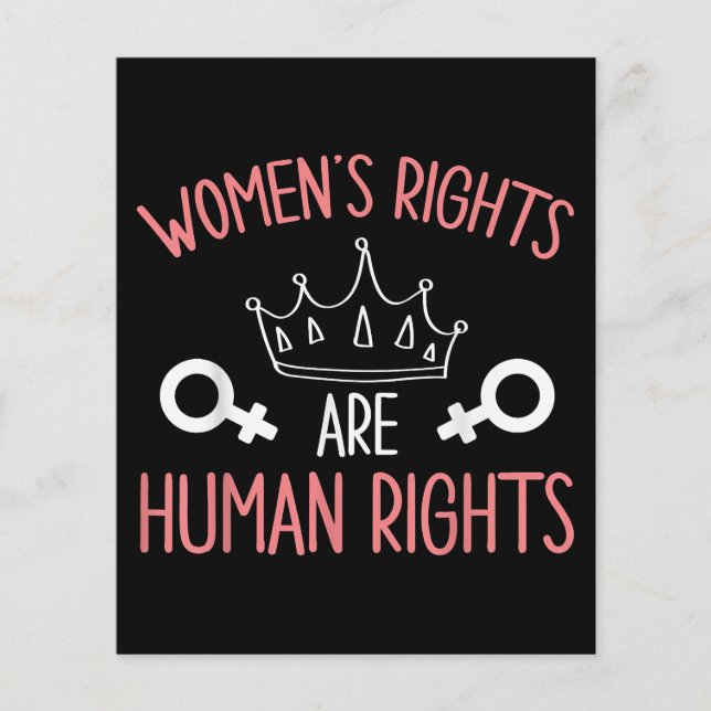 Droits des femmes Les droits des femmes sont des d (Devant)