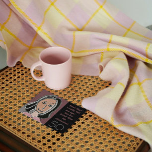 drôle 50e anniversaire de carte