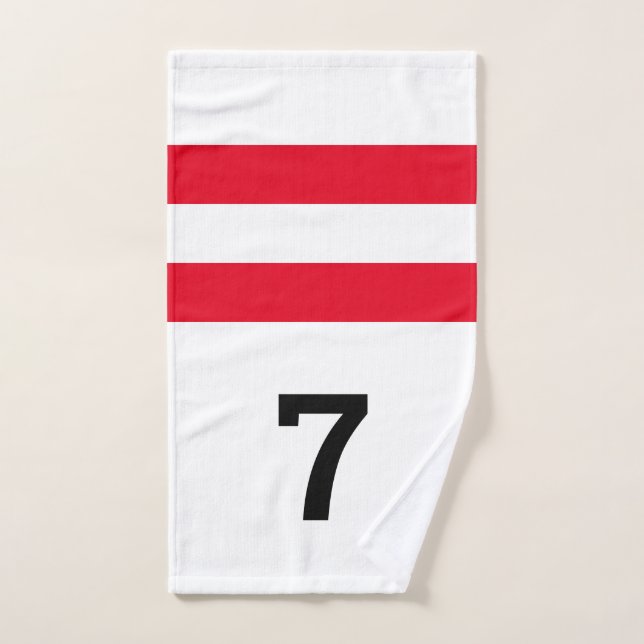 Drôle 7 broches pour Bowlers de gauche (Serviette à main)