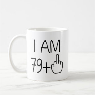 Drôle 80e anniversaire de café Mug