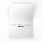 Drôle Accordéon Joueur Carte Anniversaire