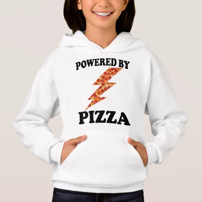 Drôle Alimenté Par Pizza Cool Pizza (Devant)