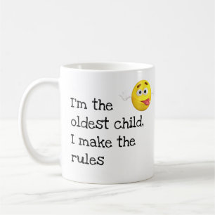 Drôle Ancien Enfant Je fais les règles MUG
