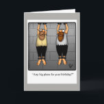 Drôle Anniversaire Carte Humour Pour Ami<br><div class="desc">Profitez de la diffusion du rire avec cette carte de voeux d'anniversaire hilarante du caricaturiste Bill Abbott ; envoyez des rires avec vos meilleurs voeux pour un joyeux anniversaire. Le dessin de Bill Abbott "Spectickles", la bande dessinée de la communauté internationale, a également paru dans Hallmark U.K., Reader's Digest, Saturday...</div>