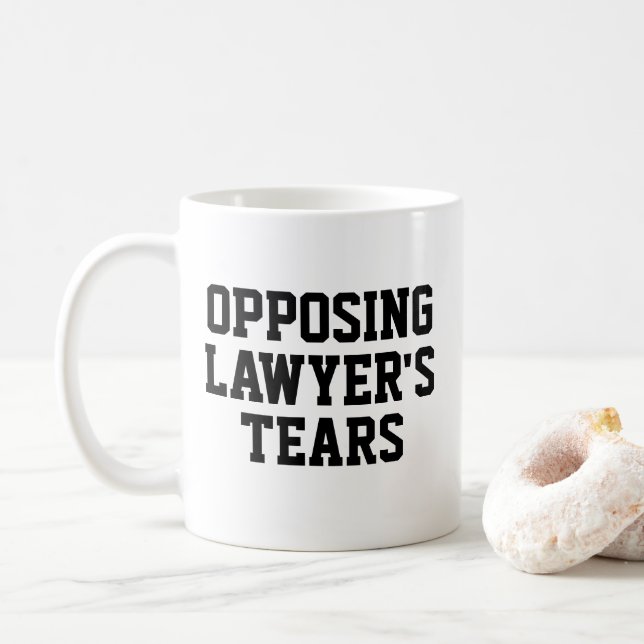Drôle avocat cadeau café Mug (Avec donut)