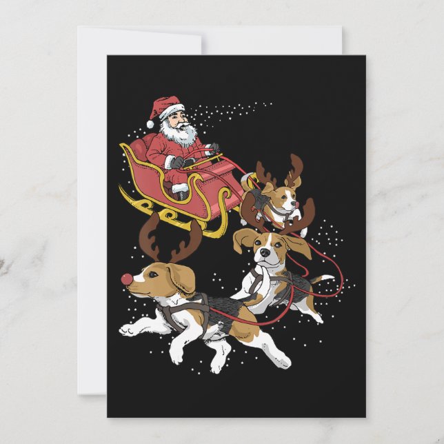 Drôle Beagle chien cadeau de Noël pour Amoureux de (Devant)