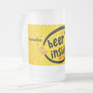 Drôle - Bière à l'intérieur de ce design de Mug