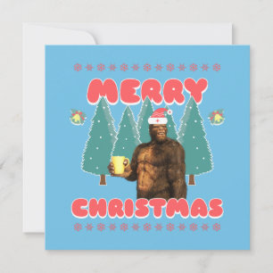 Drôle Bigfoot - Joyeux Noël