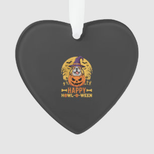 Drôle Bulldog Halloween Joyeux Howl-O-Ween Vintage