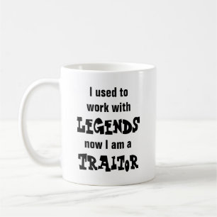 Drôle cadeau de départ pour Coworker café Mug