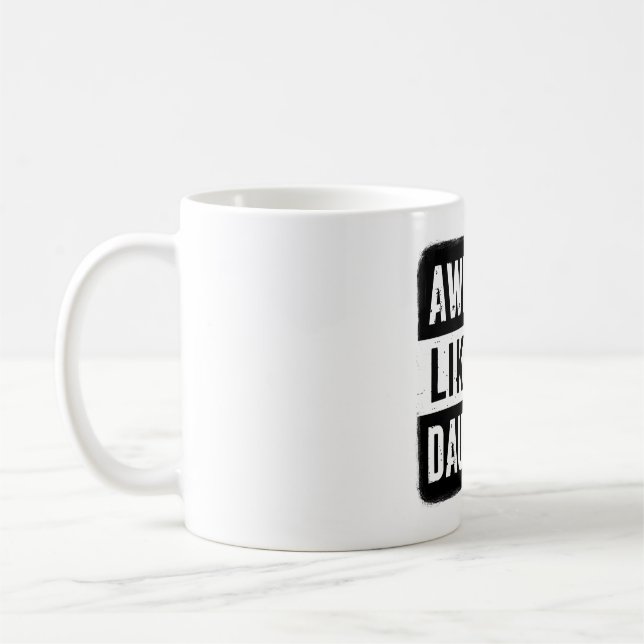 Drôle cadeau de Fête des pères Mug de fille ou de  (Gauche)