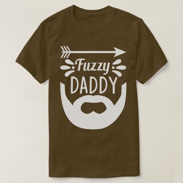 Drôle Cadeaux de barbe Fuzzy Daddy Classic TShirt (Design devant)