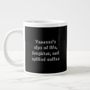 Drôle café dire avec Mug de personnalisation