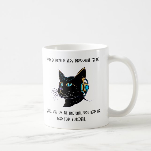Drôle café Mug Sarcastique Office Idée cadeau (Droite)