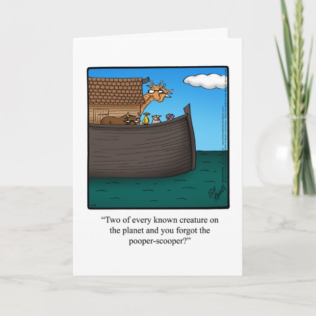 Drôle carte d'Anniversaire (Devant)