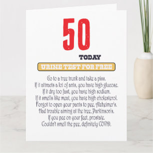 Drôle carte d'anniversaire pour lui mari père