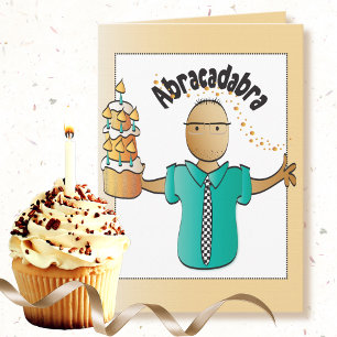 Drôle carte d'anniversaire pour lui - Vous êtes 
