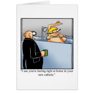 Drôle carte de jour de la Boss National "Spectickl