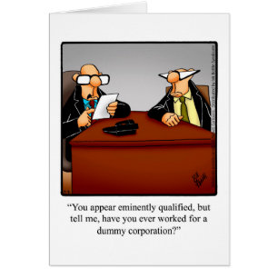 Drôle carte de jour de la Boss National "Spectickl