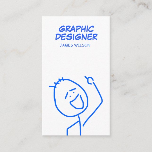 Drôle Carte de visite - Faites-Les Rire ! (Devant)