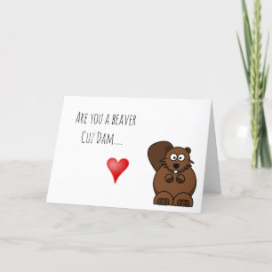 Drôle carte Saint Valentin