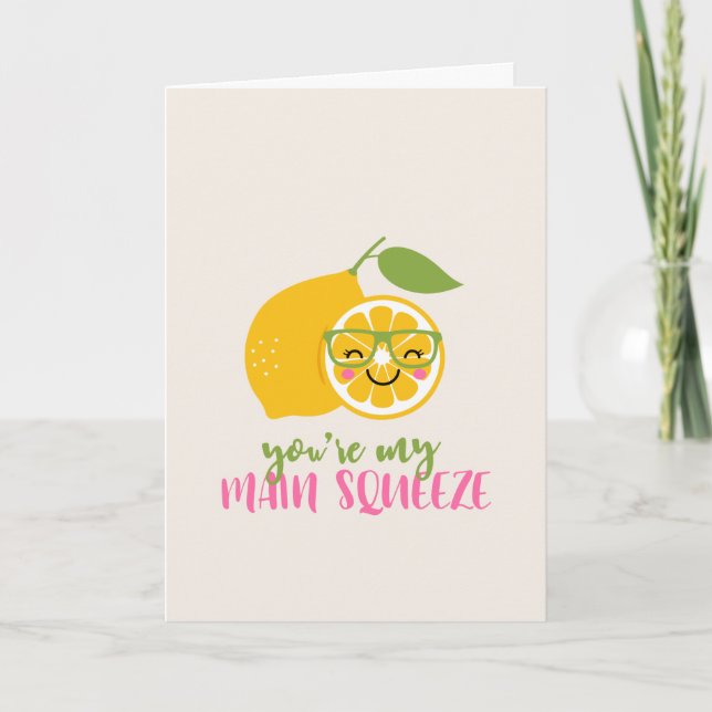 Drôle carte Saint Valentin (Devant)