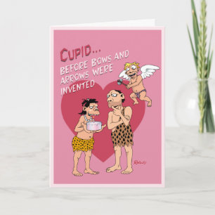 Drôle carte Saint Valentin