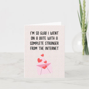 Drôle Carte Saint Valentin - Heureux de vous avoir