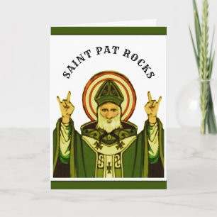 Drôle carte St. Patrick's Day