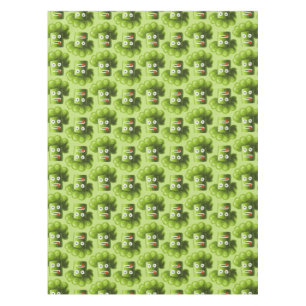 Drôle Cartoon Broccoli Motif nappe