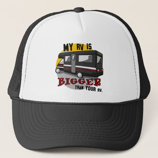 Drôle Casquettes de camping RV (Devant)