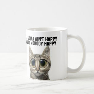Drôle Cat Café Mugs pour Mère, Maman