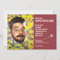 Drôle Céréal Guy Noël Stupide Carte photo