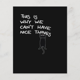 Drôle Chat Noir Dit | Cadeau mignon | Amoureux de 