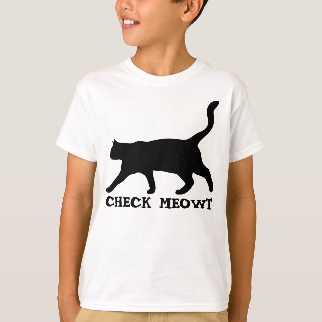 Drôle Chat sweatshirts & tee - shirts pour enfants (Devant)