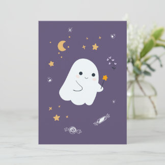 Drôle chats de dessin animé avec balais, citrouill