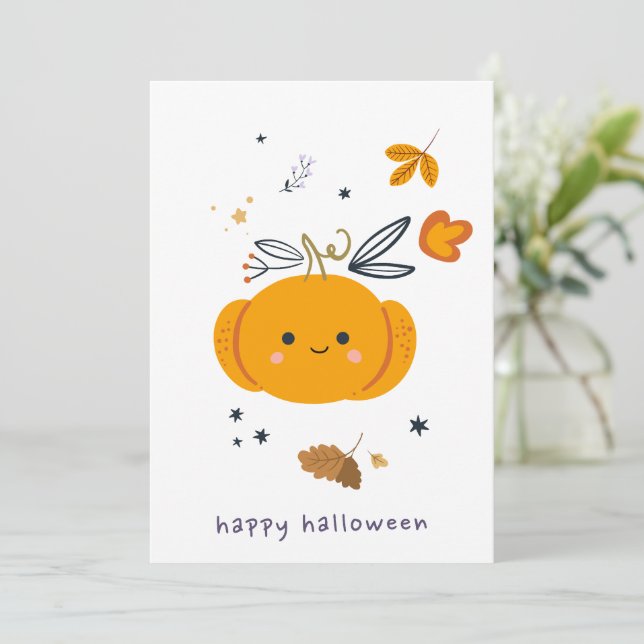 Drôle chats de dessin animé avec balais, citrouill (Debout devant)