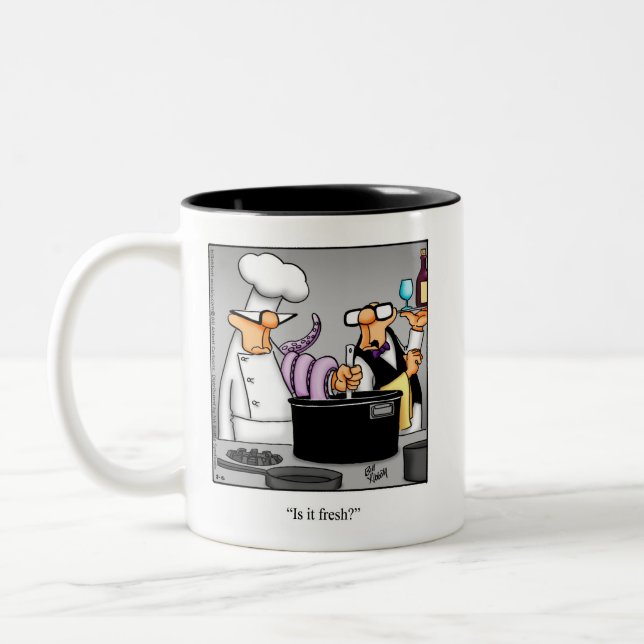Drôle Chef Humour Mug café (Gauche)