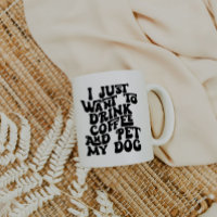 Drôle chien amoureux Mug Chien Maman Chien Papa