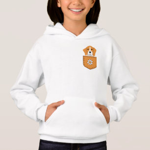 Drôle Chien Beagle Dans La Poche