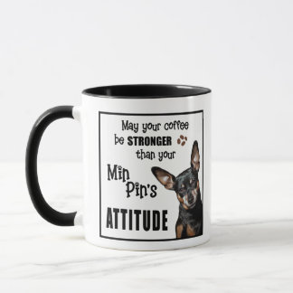 Drôle Chien Mug - Miniature Pinscher