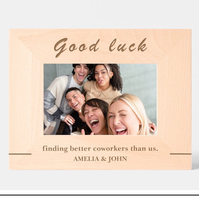 Drôle Citation Collègue personnalisée Cadre photo  (Créateur téléchargé)