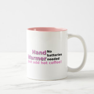 Drôle Citation de la Mug café chauffer la main