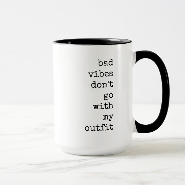 Drôle, Citation, Texte, Mug de café (Droite)