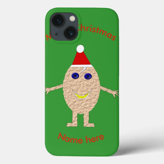 Drôle coque ipad Oeuf de Noël (Verso)