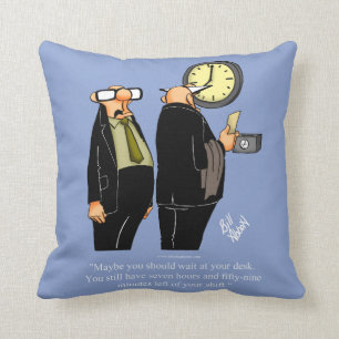Drôle Coussin de l'Humour de retraite